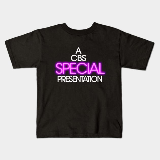 A CBS Special Presentation Kids T-Shirt by carcinojen